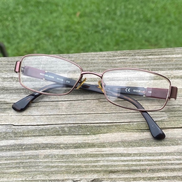Michael Kors Glasses frames MK338 brown red MK logo - Picture 2 of 11